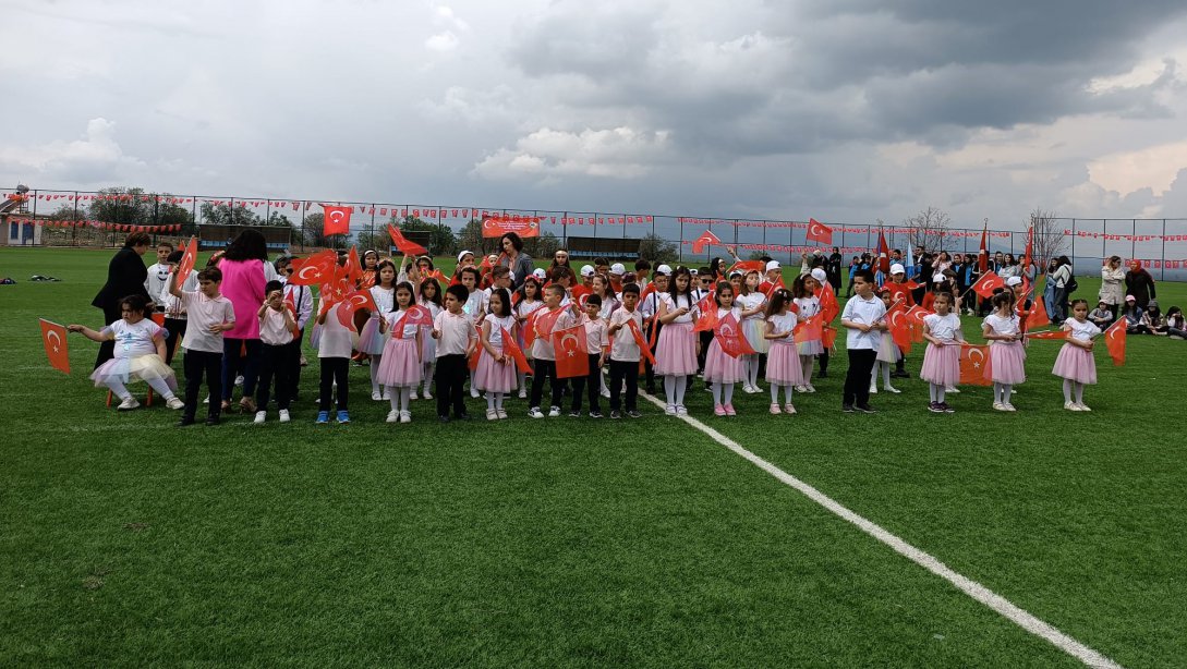 23 Nisan Ulusal Egemenlik ve Çocuk Bayramı ilçemizde coşkuyla kutlandı